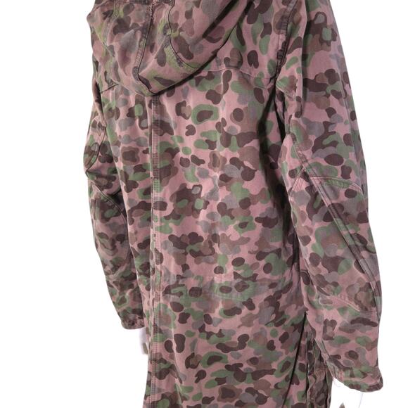 Soviet Union Camo Coat 96-100 / 3-4 Hood Slit Back Military Uniform - Picture 11 of 16